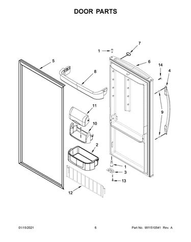 Door parts
