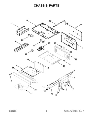 Chassis parts