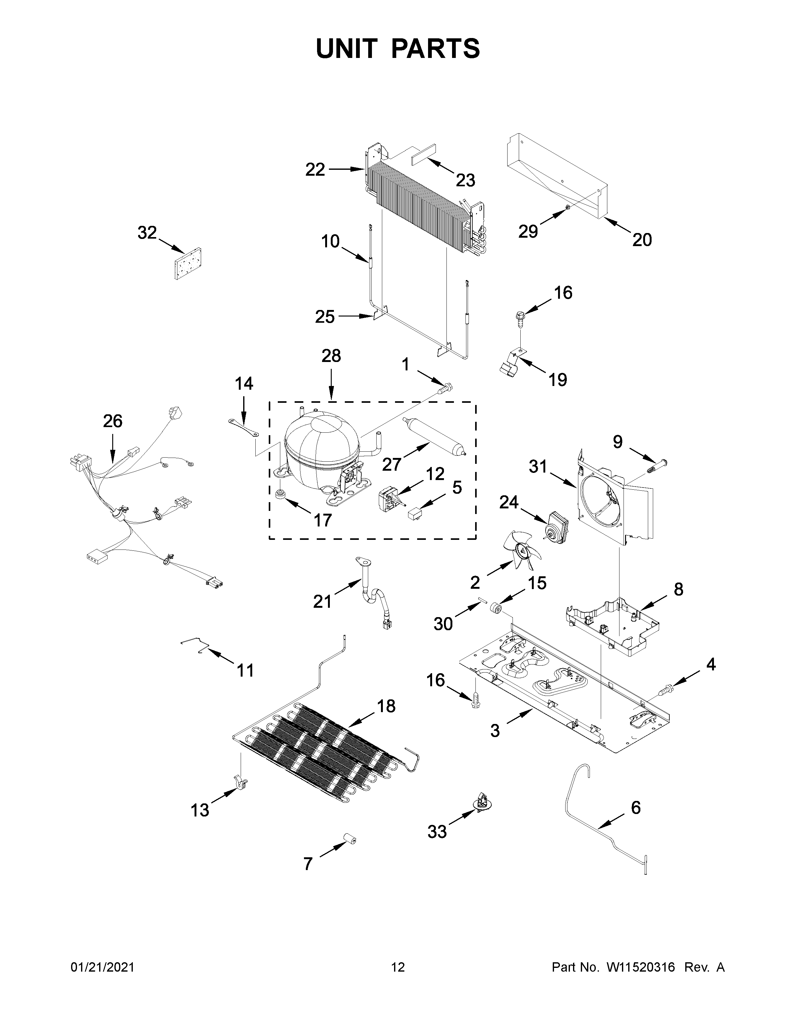 Unit parts