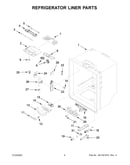 Refrigerator liner parts