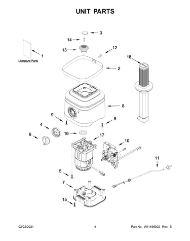 Unit parts