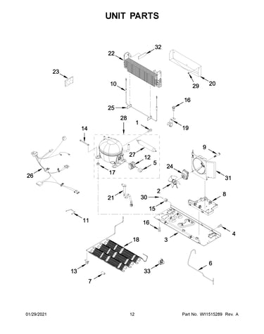 Unit parts