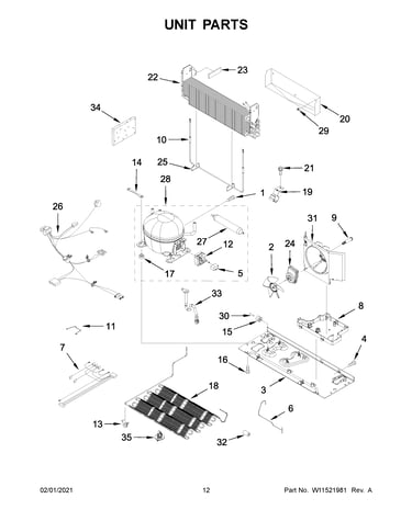 Unit parts