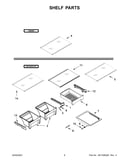 Shelf parts