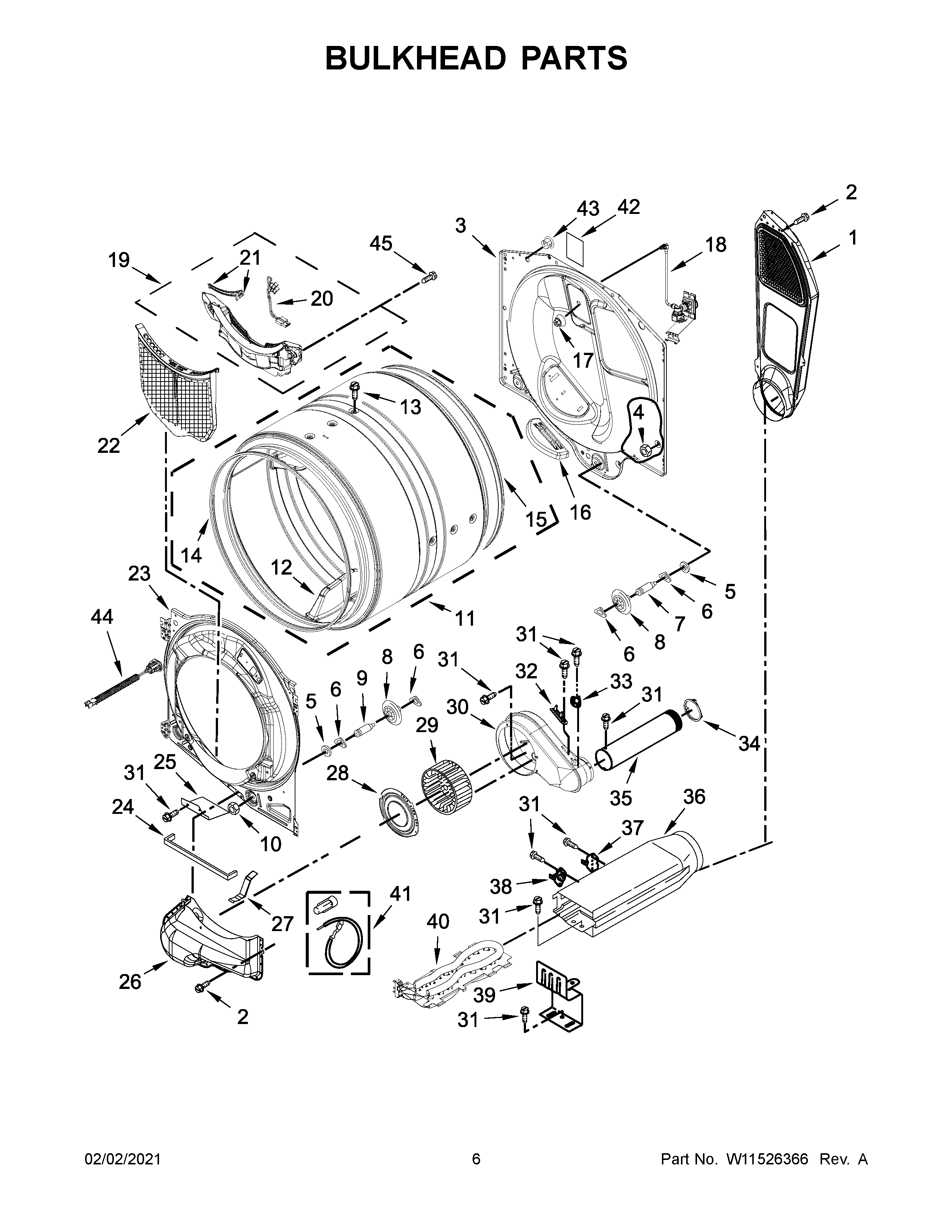 BULKHEAD PARTS