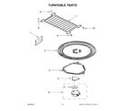 Whirlpool WMH32519HB5 turntable parts diagram