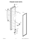 Freezer door parts