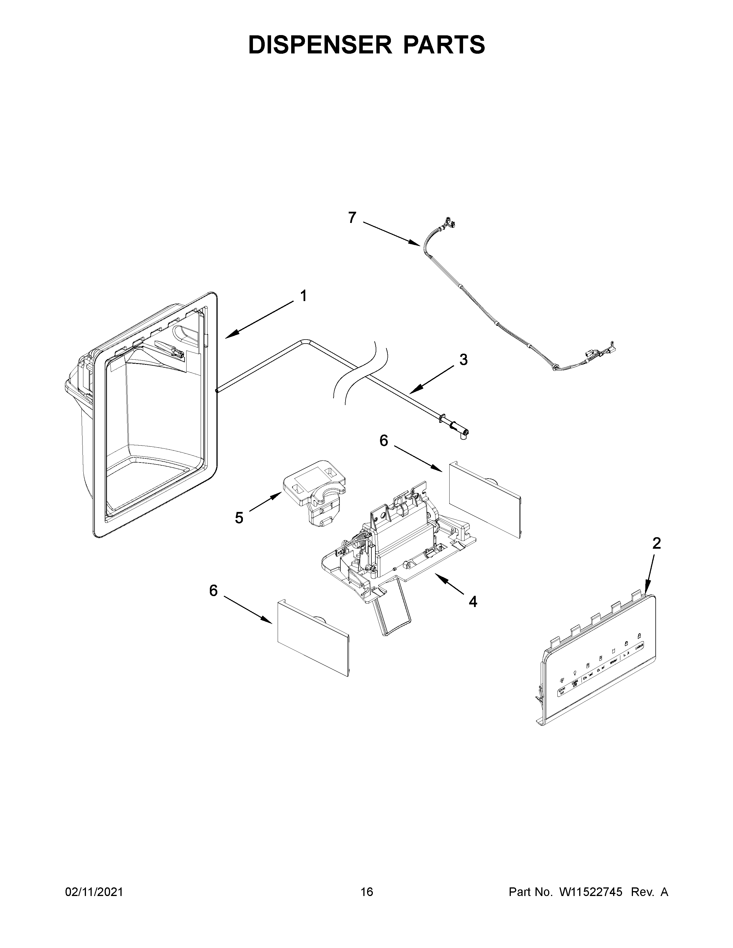 Dispenser parts