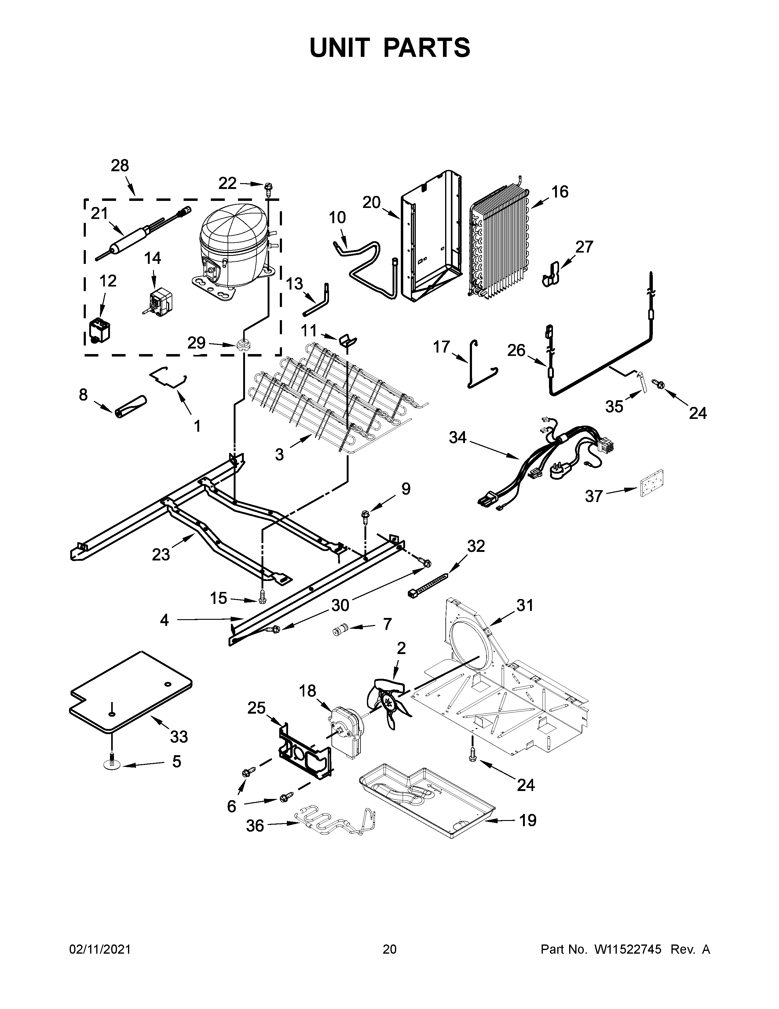 Unit parts