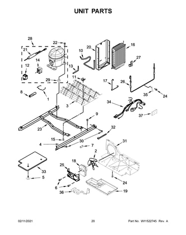 Unit parts