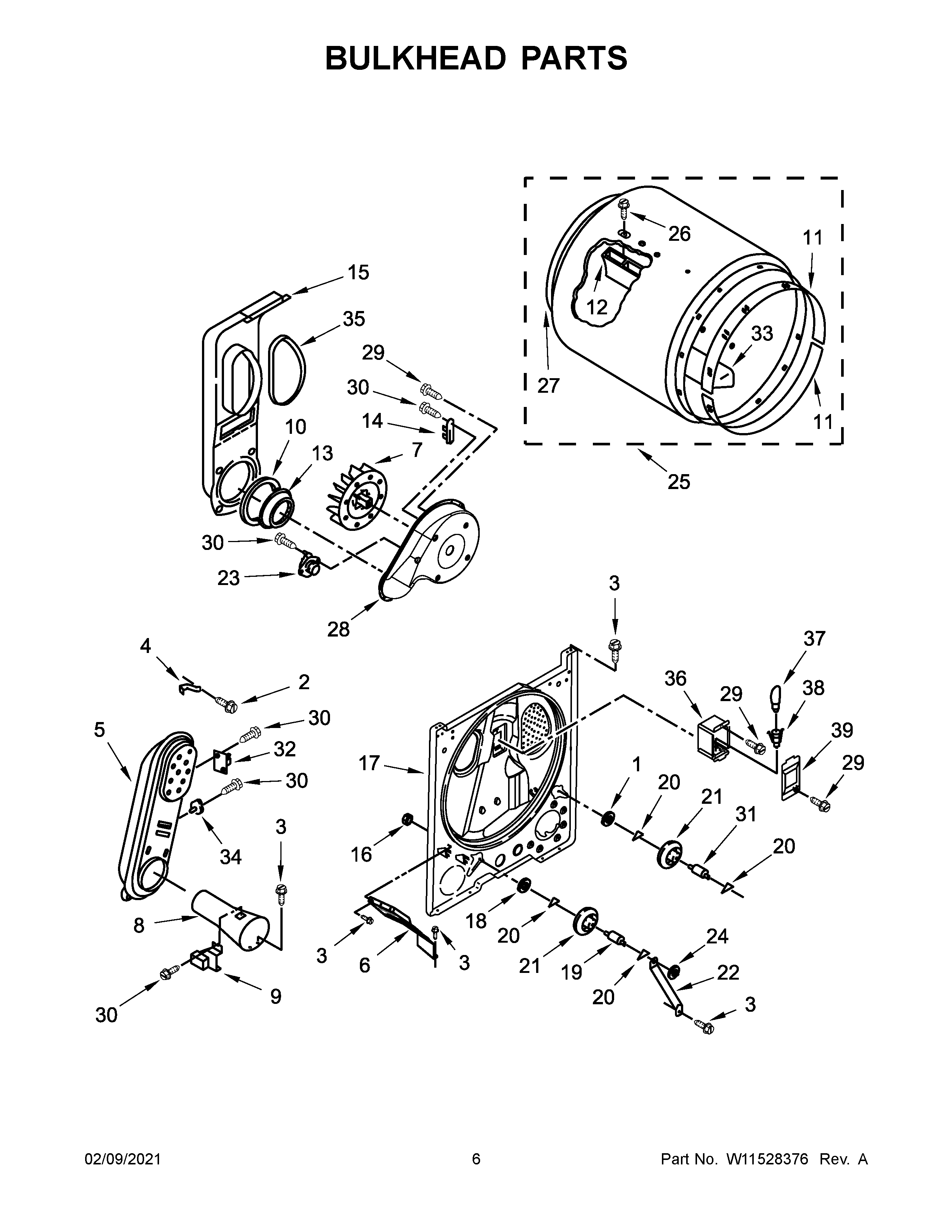 BULKHEAD PARTS