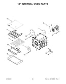 18" internal oven parts
