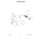 KitchenAid KFDC500JBK01 venting parts diagram