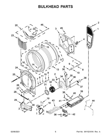 Bulkhead parts