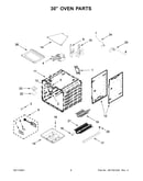 30" oven parts