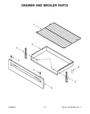 Drawer and broiler parts