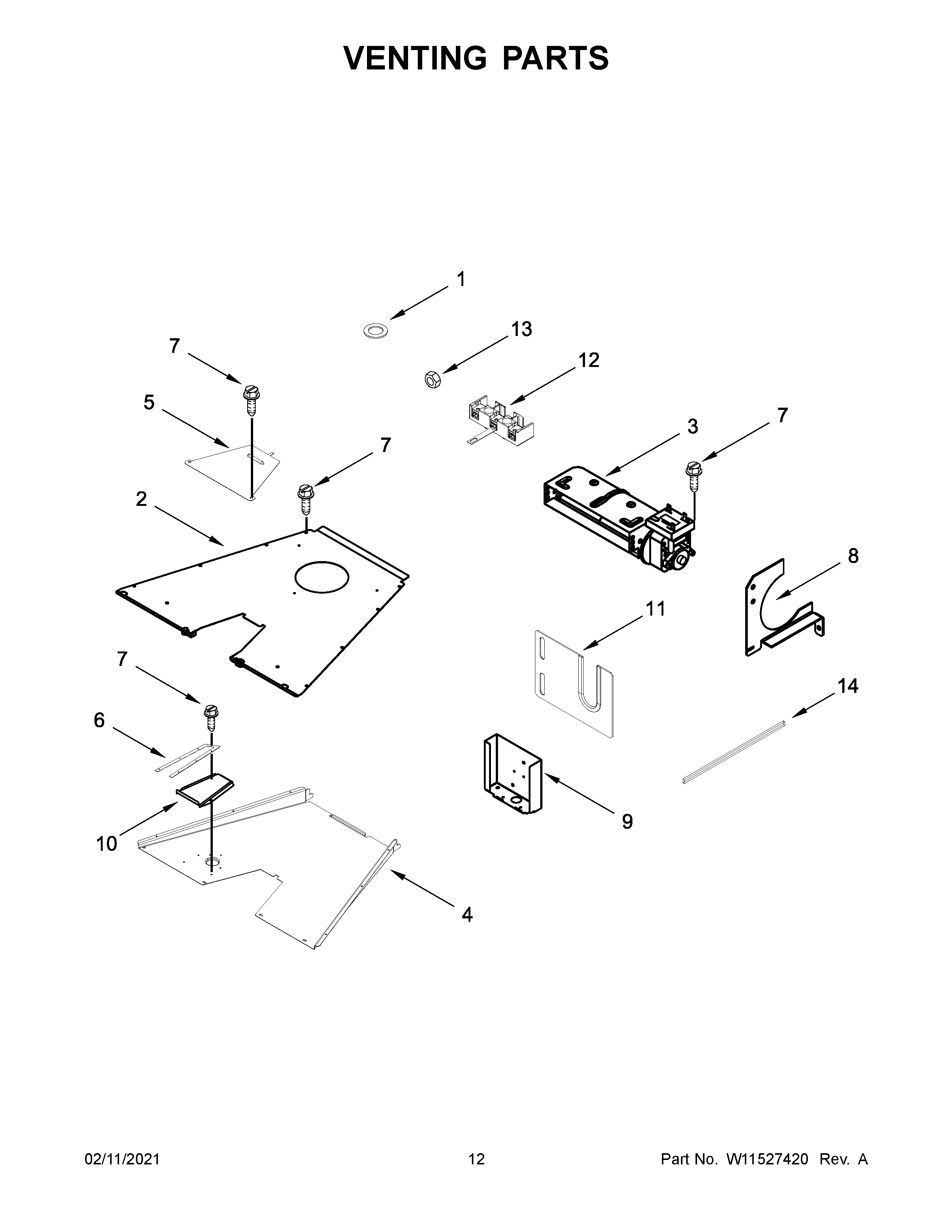 Venting parts