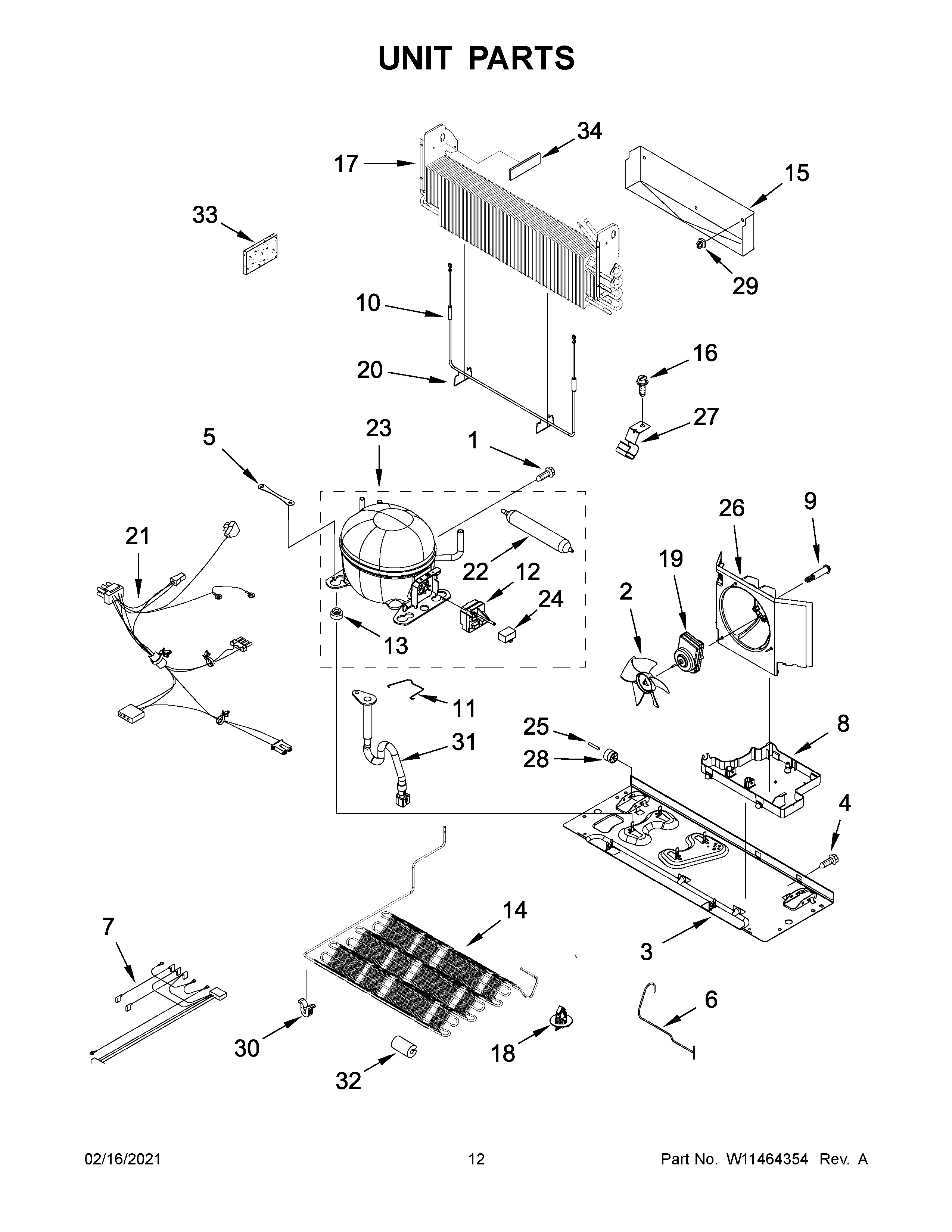 Unit parts