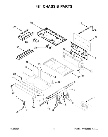48" chassis parts