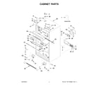 Whirlpool WRX735SDHW03 cabinet parts diagram