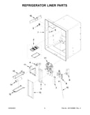 Refrigerator liner parts