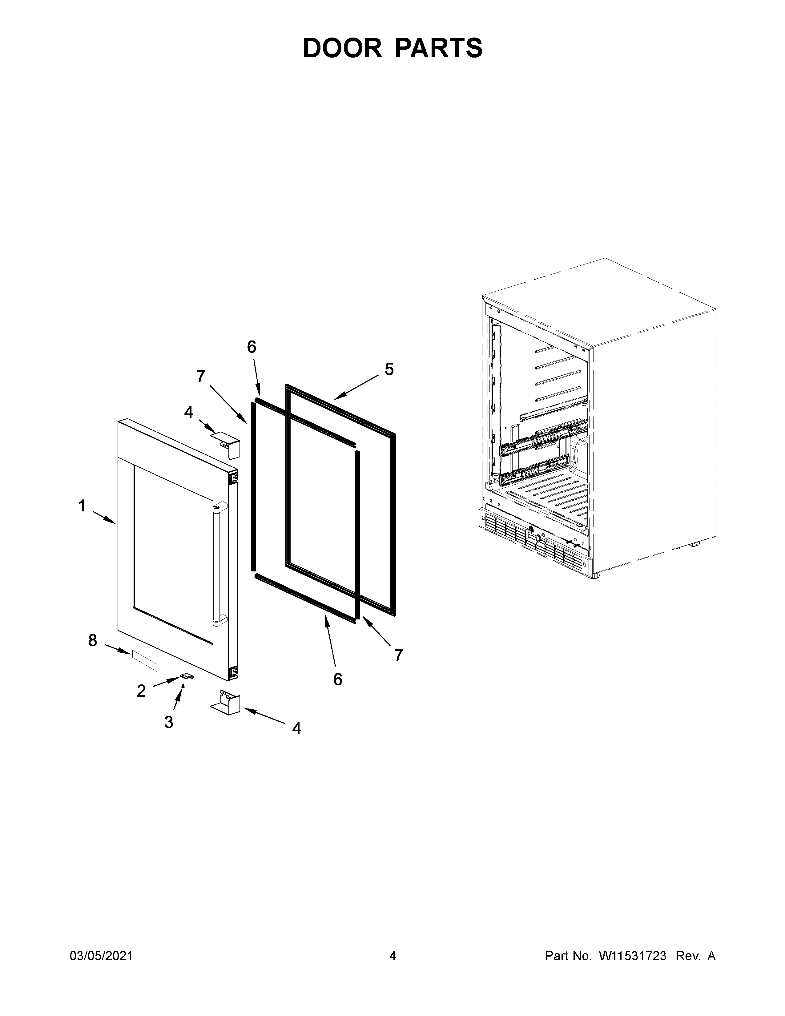 Door parts
