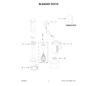 KitchenAid 5KHBBV83ABM0 blender parts diagram