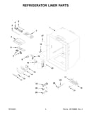 Refrigerator liner parts