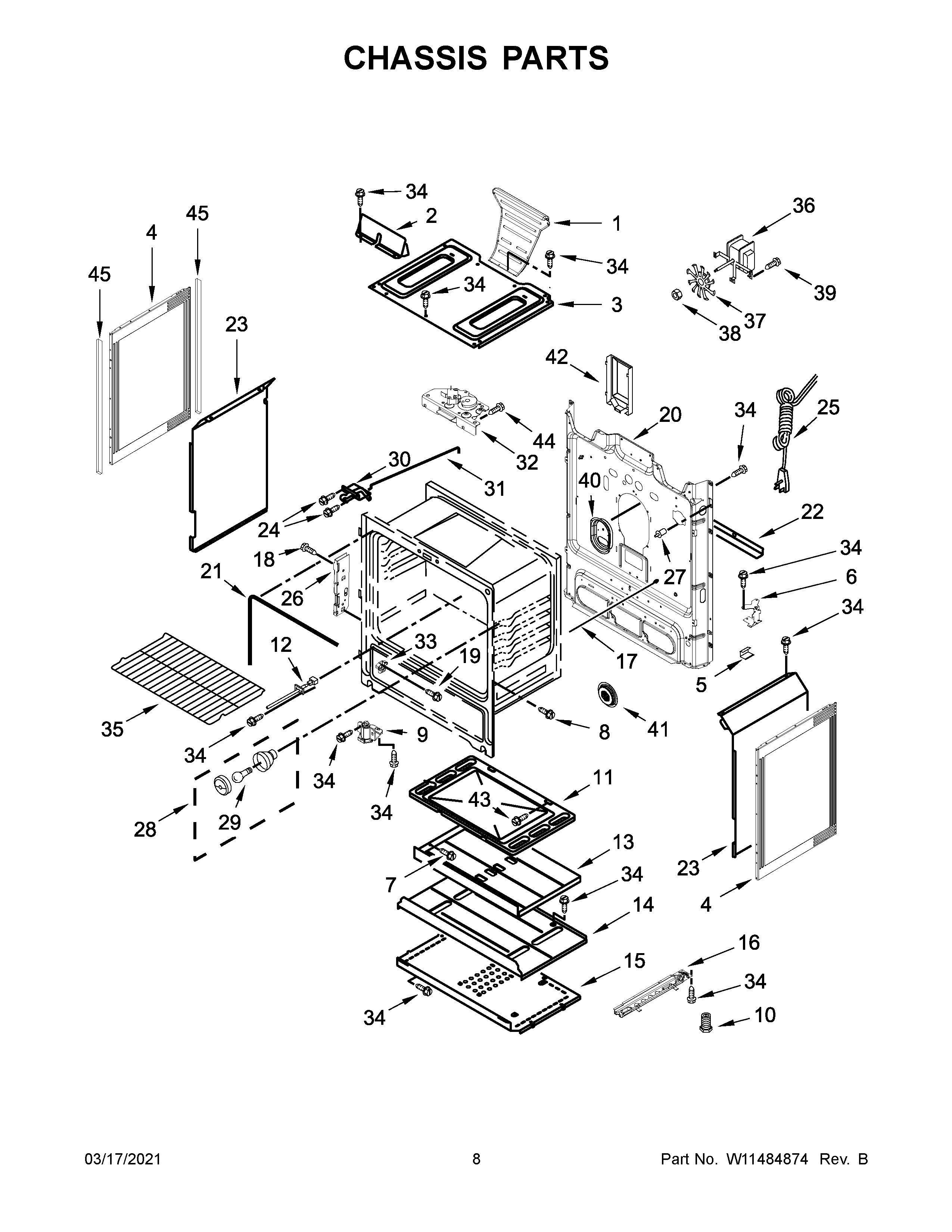 Chassis parts
