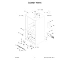 Maytag MBB1957FEW02 cabinet parts diagram