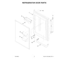 KitchenAid KRBL102ESS02 refrigerator door parts diagram