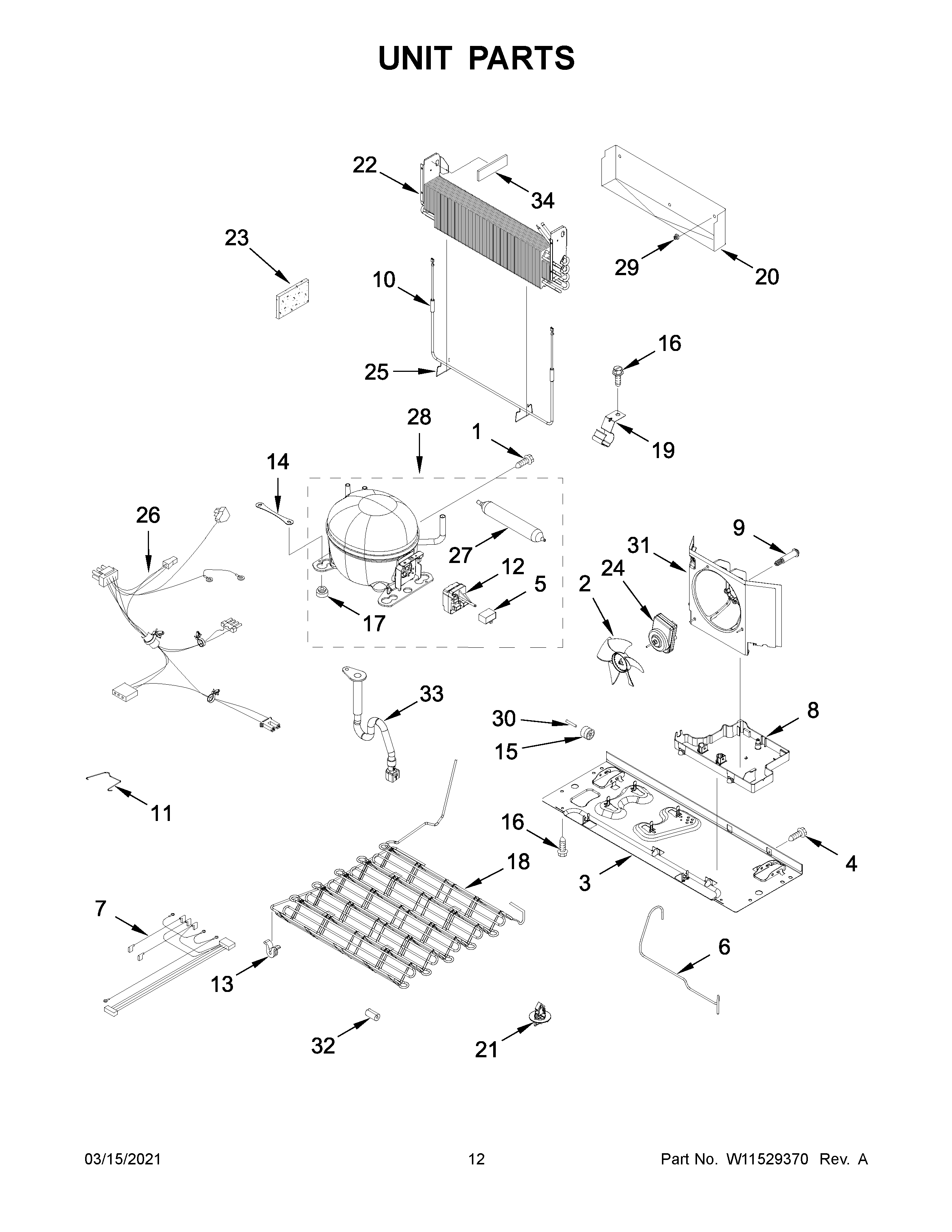 Unit parts