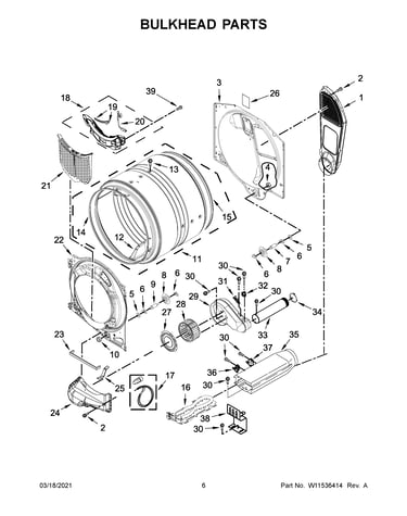 Bulkhead parts