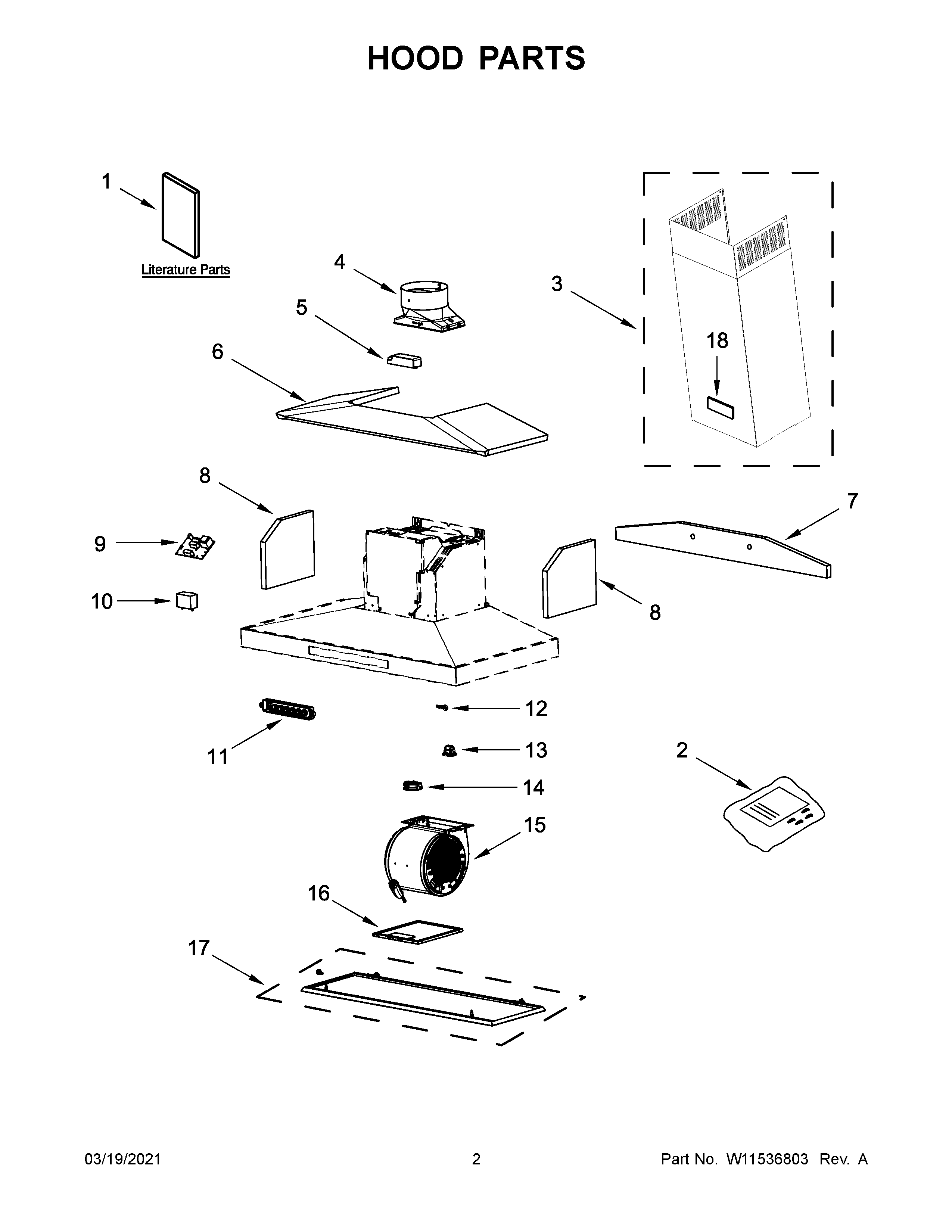 Hood parts