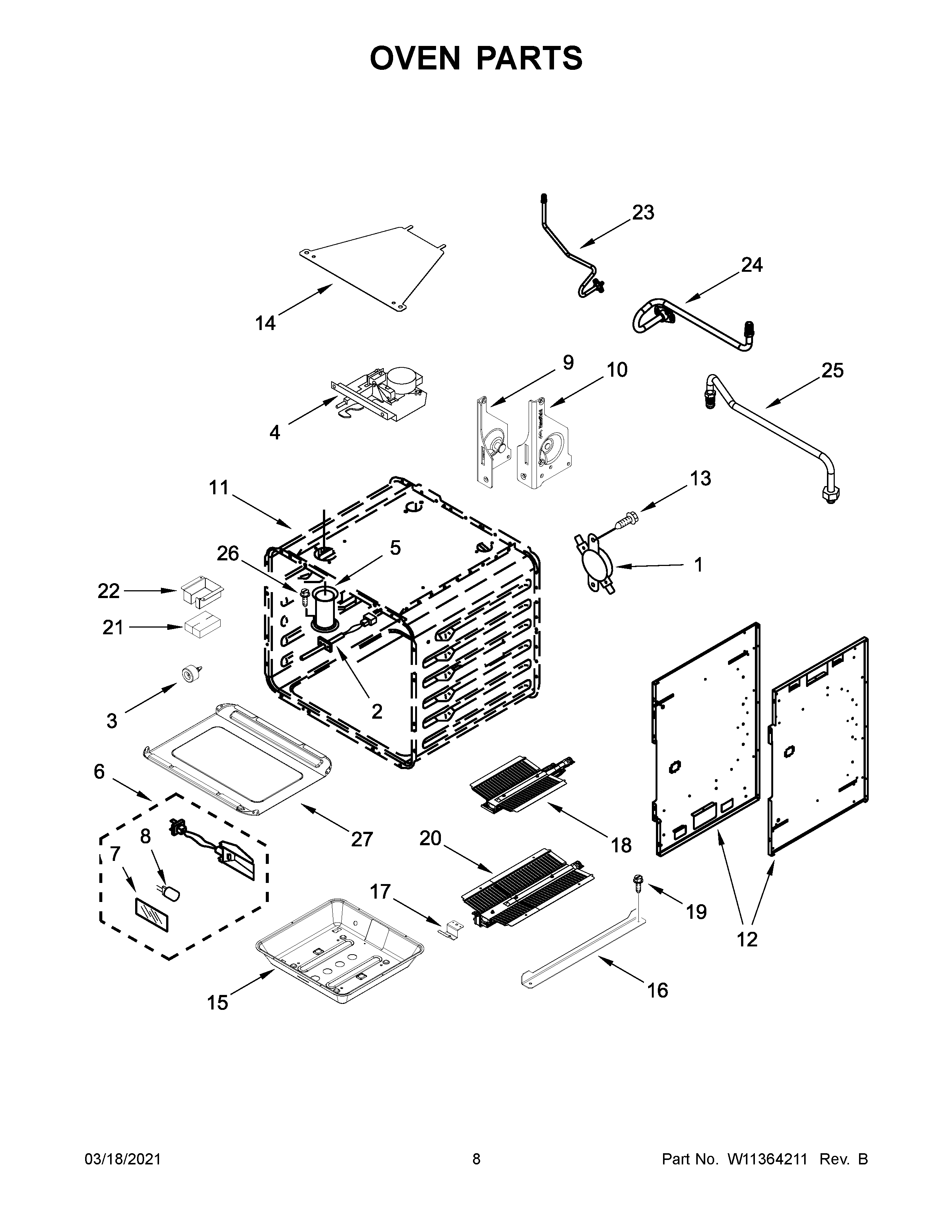 OVEN PARTS