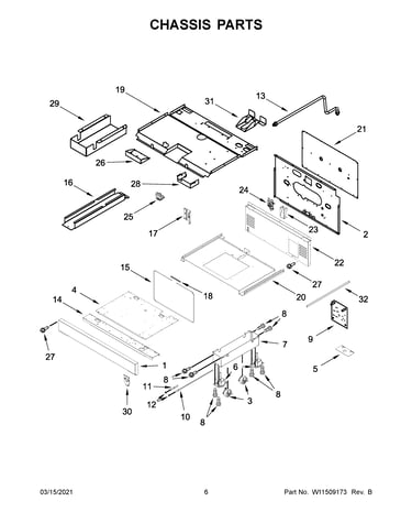 Chassis parts