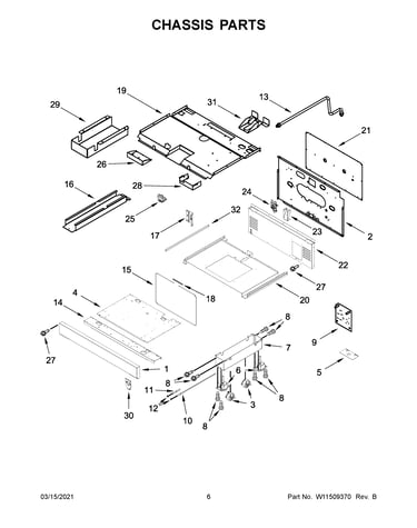 Chassis parts