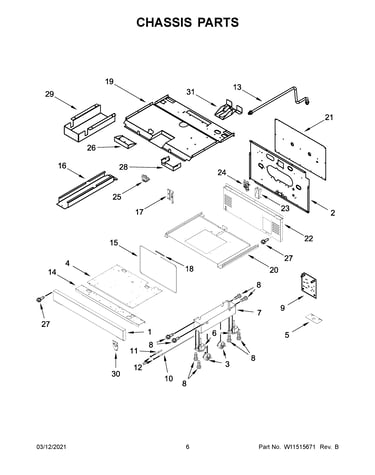 Chassis parts