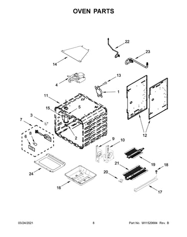 Oven parts