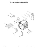18" internal oven parts