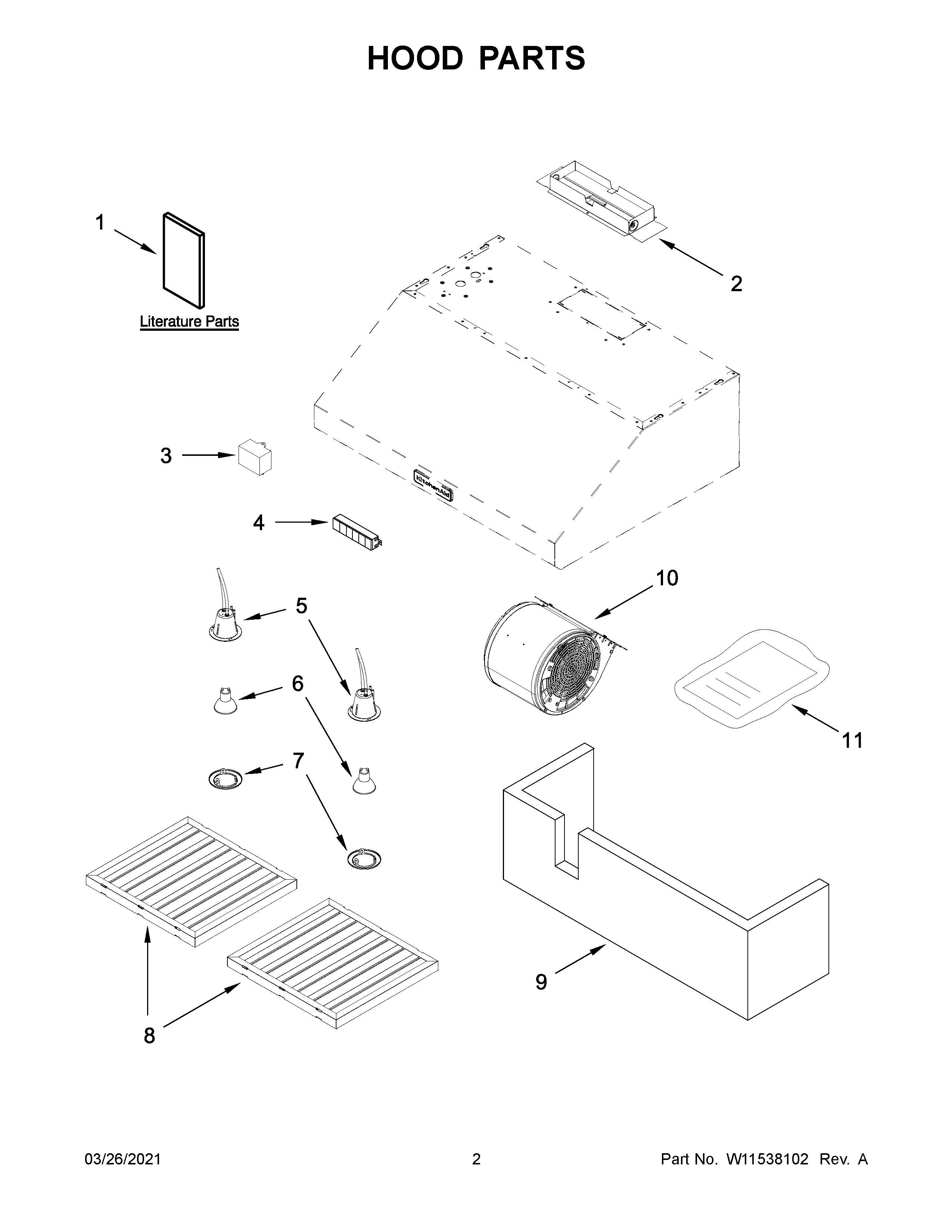 Hood parts