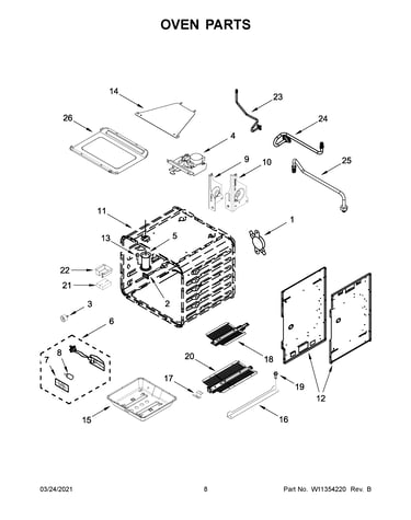 Oven parts