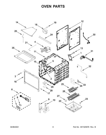 Oven parts