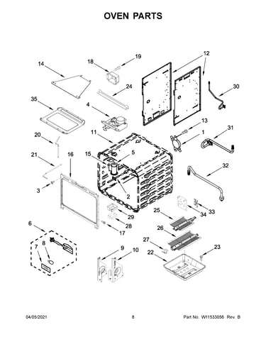 Oven parts