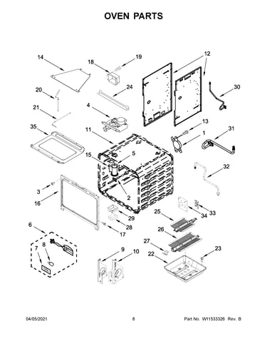 Oven parts