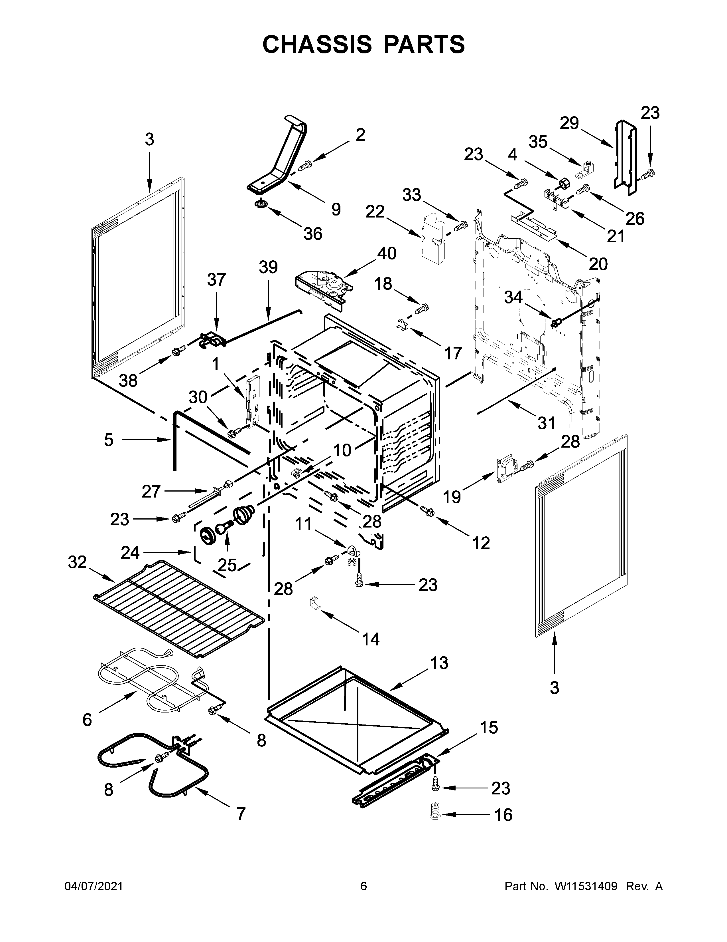 Chassis parts