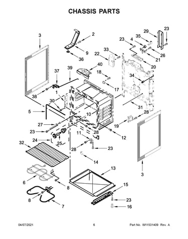 Chassis parts