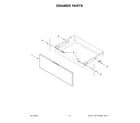 Whirlpool WFE525S0JZ1 drawer parts diagram