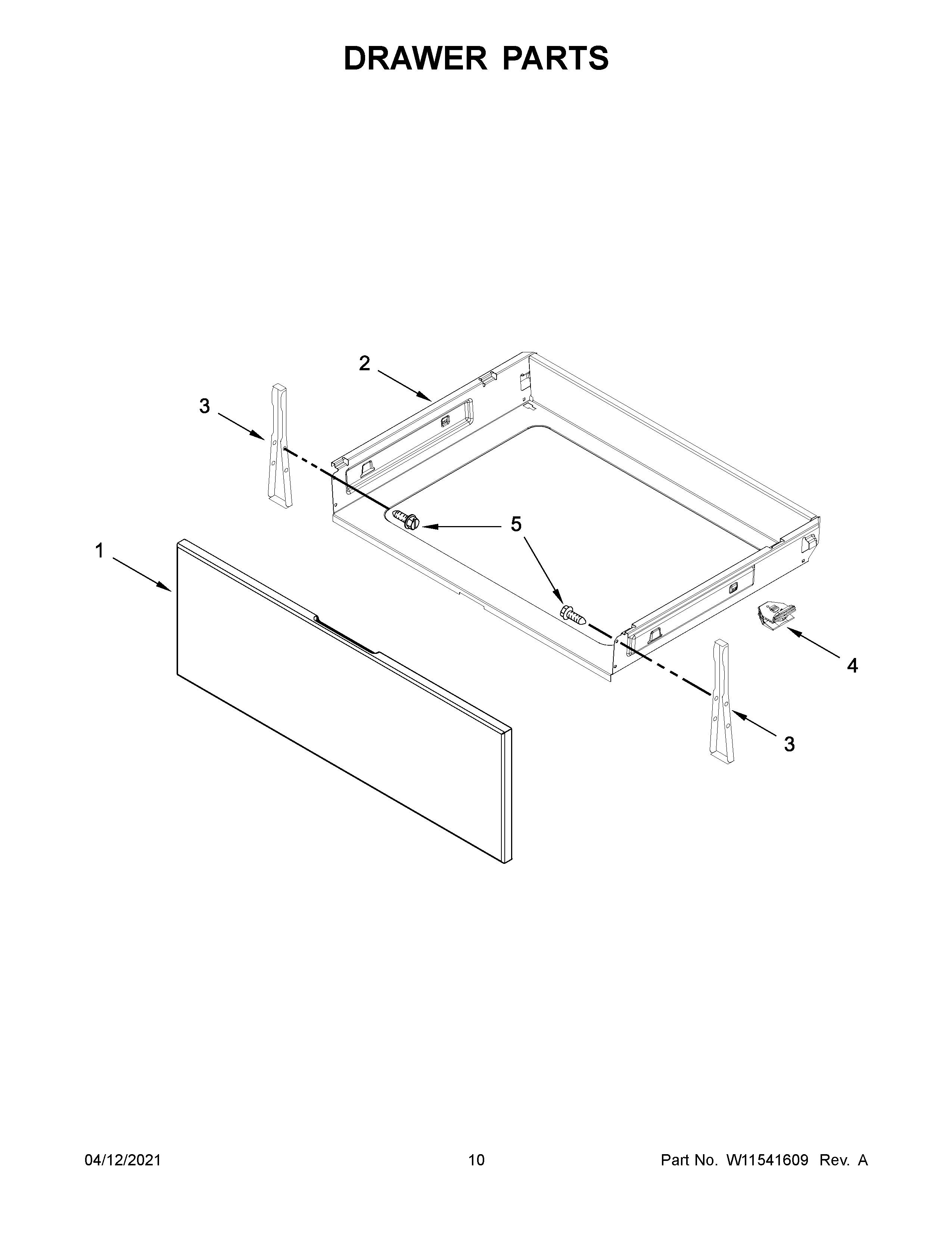 Drawer parts