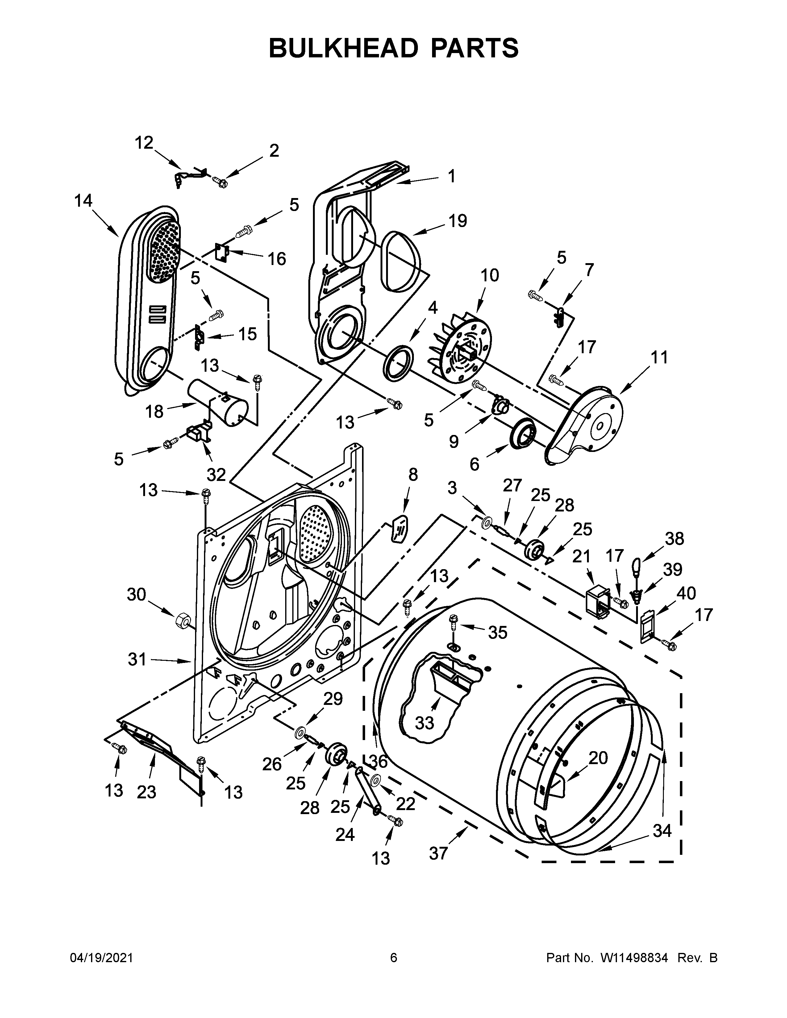 BULKHEAD PARTS